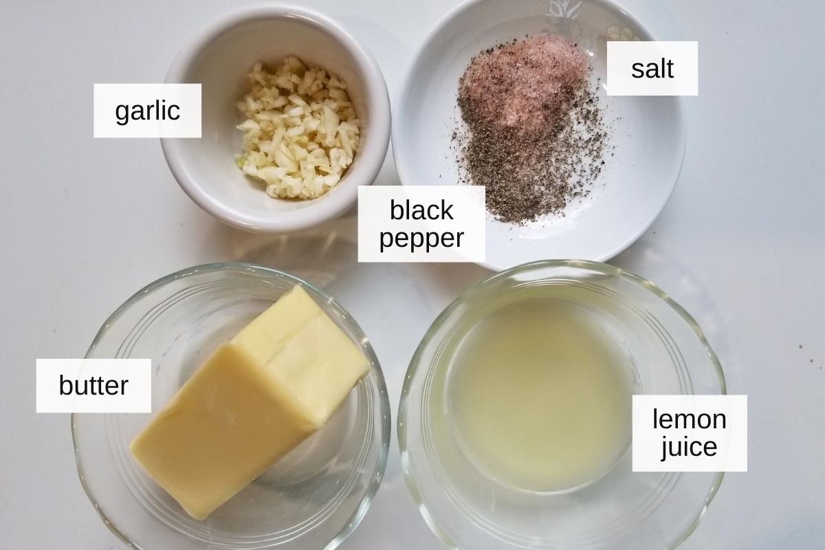 Easy Garlic Lemon Butter Sauce (Without Wine)